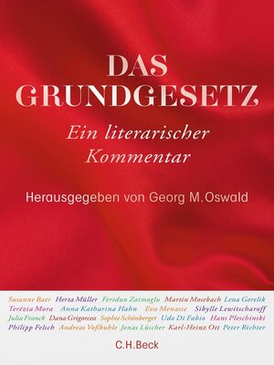 cover image of Das Grundgesetz